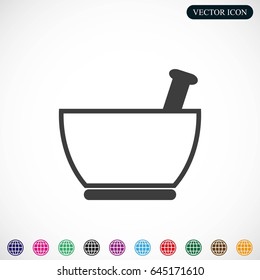 Mortar and pestle icon