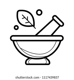 Mortar And Pestle Pharmacy Icon