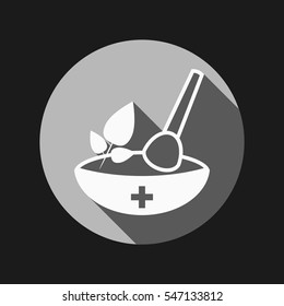 Mortar and pestle. mortar pharmacy plants
