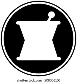 Mortar and Pestle Symbol