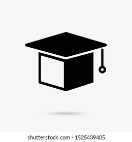 Mortarboard, graduate, cap icon. Element of Education icon. Thin Mortarboard line icon