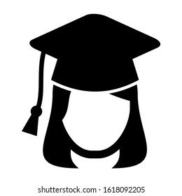 mortarboard icon isolated sign symbol vector illustration - high quality black style vector icons
