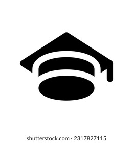 icono de mortarboard para tu diseño de sitio web, logotipo, aplicación, interfaz de usuario.