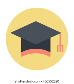 Mortarboard Vector Icon