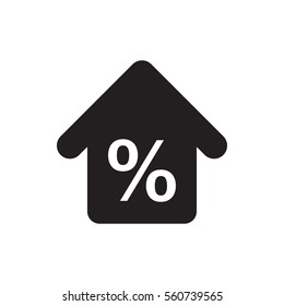 mortgage icon illustration isolated vector sign symbol
