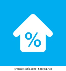 mortgage icon illustration isolated vector sign symbol