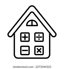 Icono Hipotecario Diseño Plantilla Vector De Diseño Signo De Ilustración Y Píxeles De Símbolo Perfecto