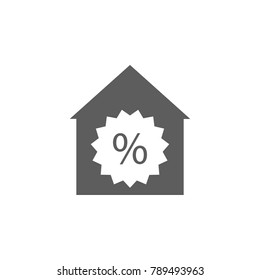 mortgage icon. Web element. Premium quality graphic design. Signs symbols collection, simple icon for websites, web design, mobile app, info graphics on white background