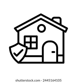 Mortgage Loan icon in vector. Logotype
