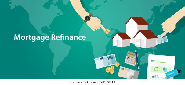 Mortgage Refinance Home House Loan Debt 