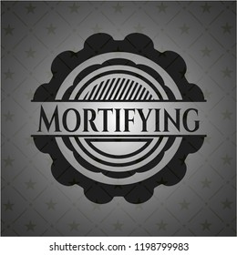 Mortifying black emblem