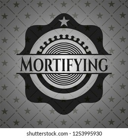 Mortifying black emblem