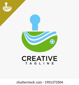 Salud Mortir, vector de diseño creativo 