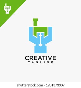 Salud Mortir, vector de diseño creativo 