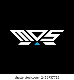 MOS letter logo vector design, MOS simple and modern logo. MOS luxurious alphabet design  