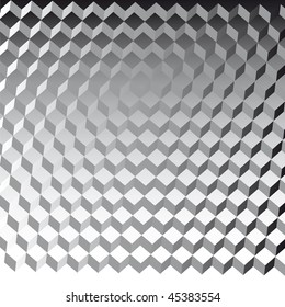 mosaic 3D abstract background - vector illustration