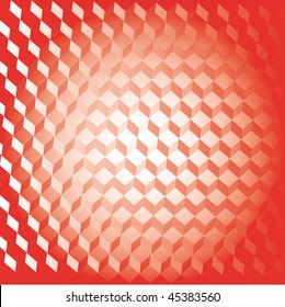 mosaic 3D abstract background - vector illustration