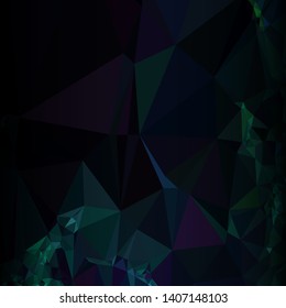 Mosaic abstract background with triangles and dark sides
