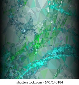 Mosaic abstract background with triangles and dark sides