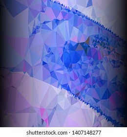 Mosaic abstract background with triangles and dark sides