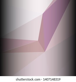 Mosaic abstract background with triangles and dark sides