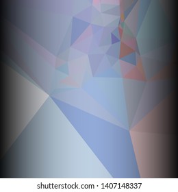 Mosaic abstract background with triangles and dark sides