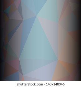 Mosaic abstract background with triangles and dark sides