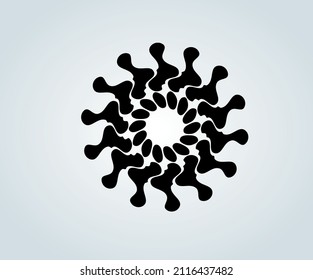 mosaico de figuras geométricas abstractas para ilustración y dibujo técnico