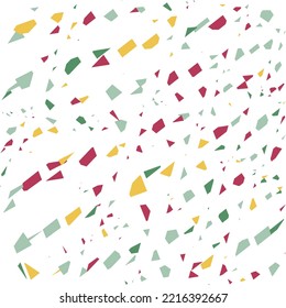 mosaic art pattern Realistic raster texture of mosaic floor with natural stones, granite, marble, quartz, colorful glass, concrete. Trendy repeat design in pink, white and green color