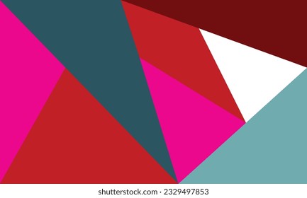 Mosaic background with abstract square shapes
