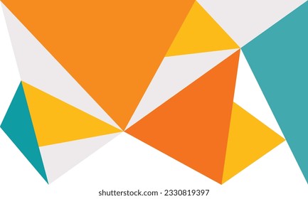 Mosaic background with abstract square shapes
