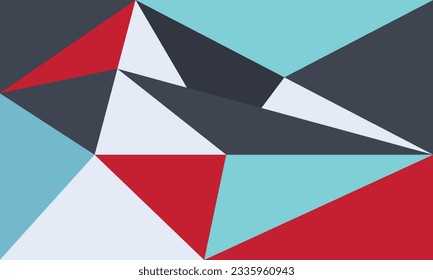 Mosaic background with abstract square shapes