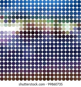 Mosaic background. Abstract vector illustration.
