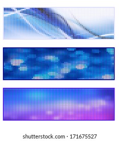 Mosaic background, banner