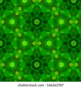 Mosaic background based on polygons