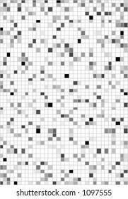mosaic background - black and white