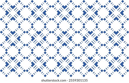 mosaic background, Blue and black background, seamless geometric with dot diamond checkerboard pattern repeat and seamless replete image design for fabric printing or vintage theme wallpaper 80's year