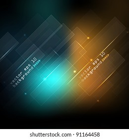 Mosaic background or business card. EPS10