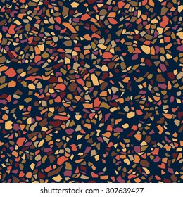 mosaic background. debris and piece. seamless texture