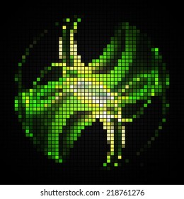 Mosaic background. EPS10 vector