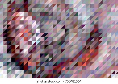 Mosaic background.  Geometric low polygonal illustration. Design element for book covers, presentations layouts, title backgrounds. Vector clip art.