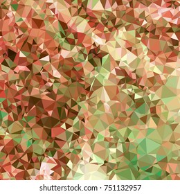 Mosaic background.  Geometric low polygonal illustration. Design element for book covers, presentations layouts, title backgrounds. Vector clip art.