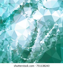 Mosaic background.  Geometric low polygonal illustration. Design element for book covers, presentations layouts, title backgrounds. Vector clip art.