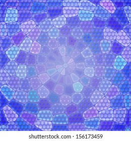 Mosaic background.The illustration contains transparency and effects. EPS10