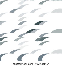 Mosaic background. Overlapping small round pieces. Colorful ornamental decorative texture. Vector abstract geometric background with circles for decoration, paper packaging, textile design, covers.