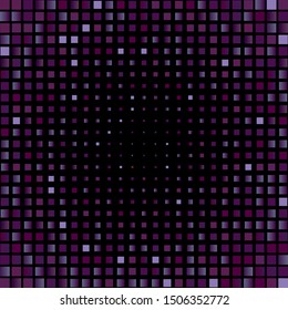 Mosaic background of purple glitter