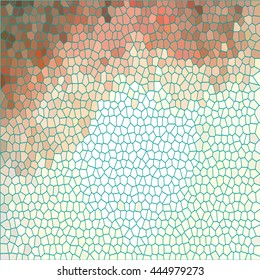Mosaic background in shades of beige