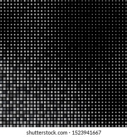Mosaic background of silver gray glitter