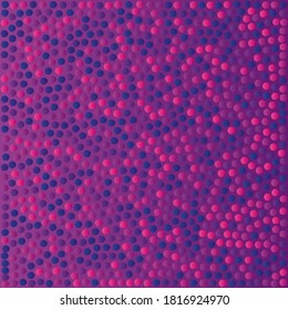 Mosaic background of small convex multicolored round dots. Vector illustration