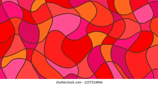 Mosaic background. Tiled colored pattern. Multicolored backdrop. Abstract texture with many pieces. Geometric colorful wallpaper. Image for flyer, shirt and textile